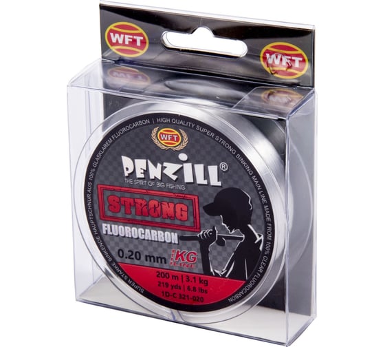 Леска моно WFT Penzill FLUOROCARBON Strong 200/020 1D-C-321-020