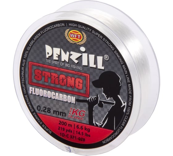 Леска моно WFT Penzill FLUOROCARBON Strong 200/028 1D-C-321-028