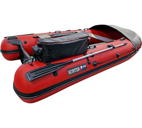 Надувная лодка Hunterboat 400 трэвел, красная 4002512