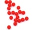 Фидерная бусина Namazu soft beads, pvc, круглая, d-6 мм, красный, 20 шт. N-SBF-02 1