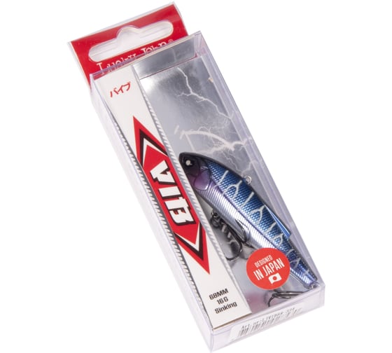 Тонущий вертикальный воблер Lucky John LJ Pro Series VIB S 68.00/334 LJVIB68-334