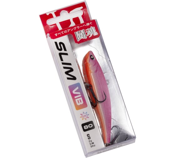 Тонущий вертикальный воблер Lucky John LJ Pro Series SLIM VIB S 80.00/328 LJSVIB80-328