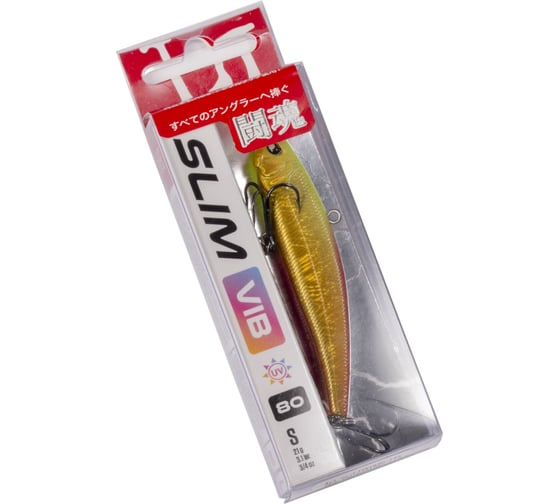 Тонущий вертикальный воблер Lucky John LJ Pro Series SLIM VIB S 80.00/149 LJSVIB80-149