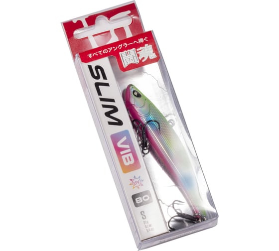 Тонущий вертикальный воблер Lucky John LJ Pro Series SLIM VIB S 80.00/140 LJSVIB80-140