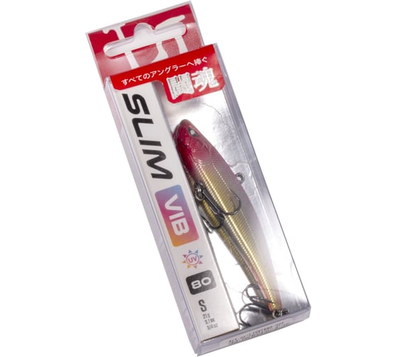 Тонущий вертикальный воблер Lucky John LJ Pro Series SLIM VIB S 80.00/327 LJSVIB80-327