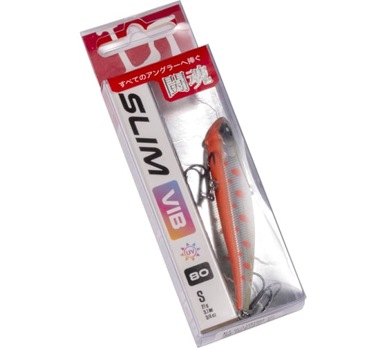 Тонущий вертикальный воблер Lucky John LJ Pro Series SLIM VIB S 80.00/331 LJSVIB80-331