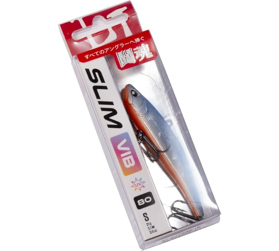 Тонущий вертикальный воблер Lucky John LJ Pro Series SLIM VIB S 80.00/145 LJSVIB80-145