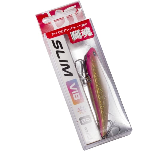 Тонущий вертикальный воблер Lucky John LJ Pro Series SLIM VIB S 80.00/142 LJSVIB80-142