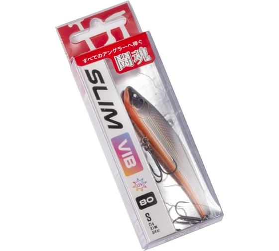 Тонущий вертикальный воблер Lucky John LJ Pro Series SLIM VIB S 80.00/101 LJSVIB80-101