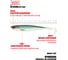 Виброхвосты Lucky John LJ 3D Series BASARA SOFT SWIM 7.5in (19.05)/PG07, 4 шт 140417-PG07B 5