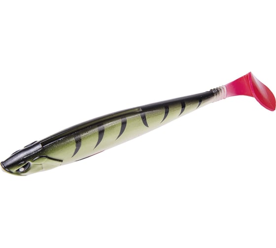 Виброхвосты Lucky John LJ 3D Series BASARA SOFT SWIM 7.5in (19.05)/PG10, 4 шт 140417-PG10B