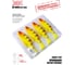 Виброхвосты Lucky John LJ 3D Series ANIRA SOFT SWIM 6.0in (15.20)/A04, 4 шт 140415-A04B 2