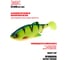 Виброхвосты Lucky John LJ 3D Series ANIRA SOFT SWIM 6.8in (17.00)/A01, 3 шт 140416-A01B 4