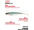Виброхвосты Lucky John LJ 3D Series BASARA SOFT SWIM 2.5in (06.35)/PG07, 14 шт 140402-PG07B 5