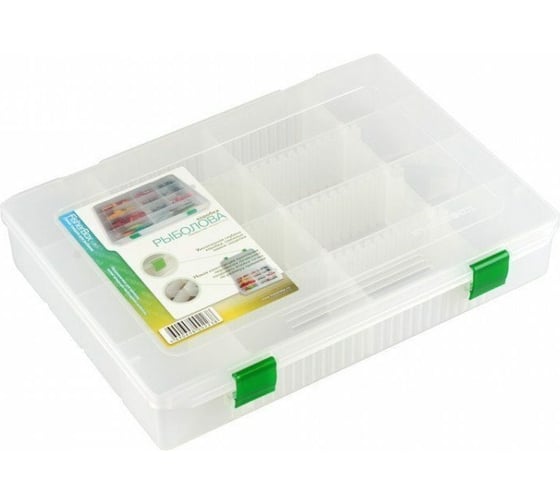 Коробка Следопыт fisherbox 220 для приманок, 220x160x20 мм MB-FB-220 1