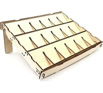 Лоток для мормышек Следопыт на 18 ячеек под пластиковые боксы, 320x270x40 мм MB-SE-03