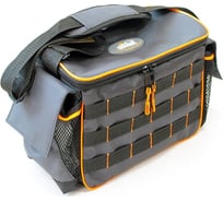 Рыболовная сумка Следопыт base lure bag l, 36x22x15 см, серый + 3 коробки luno 20 PF-BBA-02