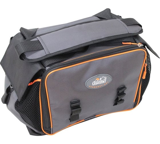 Рыболовная сумка Следопыт lure bag l, 40x25x21 см, серый + 5 коробок luno 20 PF-BBK-02 1