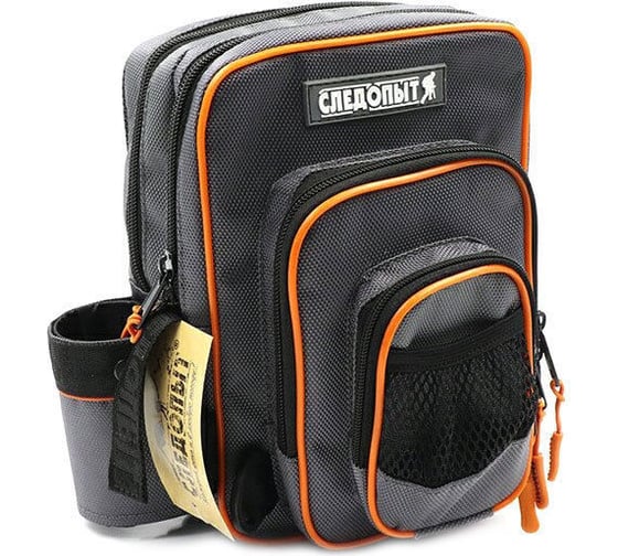 Рыболовная сумка Следопыт street fishing multilock pocket, 16x19x24 см, серый PF-BBK-07 1