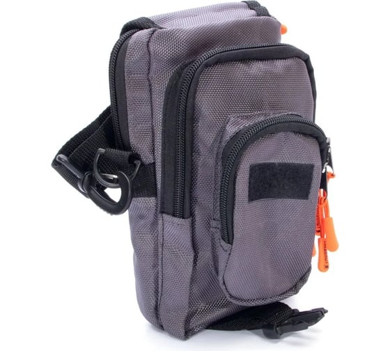 Рыболовная сумка Следопыт street fishing multilock v-pouch, 22x12.5x8 см, серый PF-BBK-09