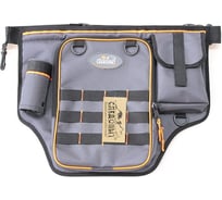 Рыболовная поясная сумка Следопыт fishing belt bag light, 44x35x6 см, серый + 1 коробка luno 2 PF-BPO-03
