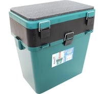 Ящик для зимней рыбалки Следопыт helios, 19 л, зеленый MB-BU-W05