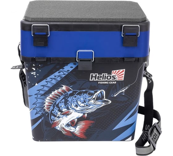 Ящик для зимней рыбалки Следопыт ice fishing helios, 19 л, синий MB-BU-W09 1