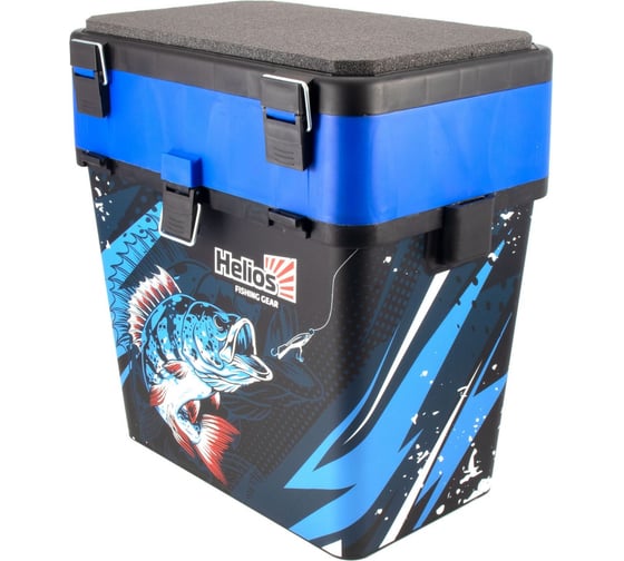 Ящик для зимней рыбалки Следопыт ice fishing helios, 19 л, синий MB-BU-W09