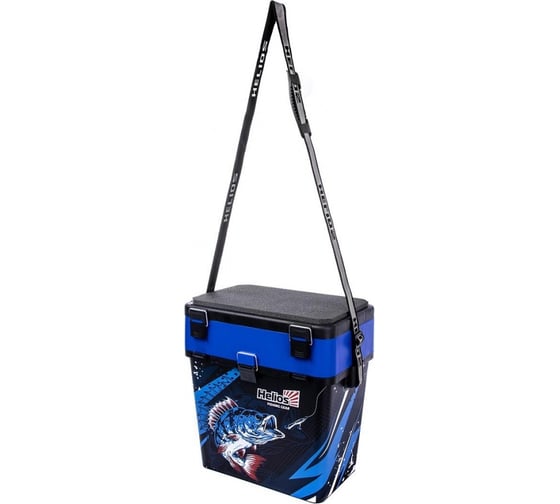 Ящик для зимней рыбалки Следопыт ice fishing helios, 19 л, синий MB-BU-W09