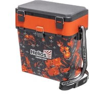 Ящик для зимней рыбалки Следопыт shark helios, 19 л, оранжевый MB-BU-W07