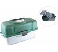 Рыболовный ящик Следопыт с 3-мя подъемными полками PF-BU-T03