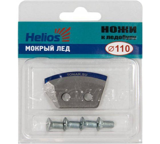 Ножи к ледобуру Следопыт helios 110r полукруглые, мокрый лед тонар MB-IS-157