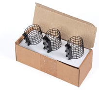 Фидерные металлические кормушки FEEDER CONCEPT FC M1, большая кормоемкость, 40г/60г/80г, 3шт FCMC-M1BC1-SET