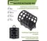 Фидерные металлические кормушки FEEDER CONCEPT FC M1, большая кормоемкость, 40г/60г/80г, 3шт FCMC-M1BC1-SET 4