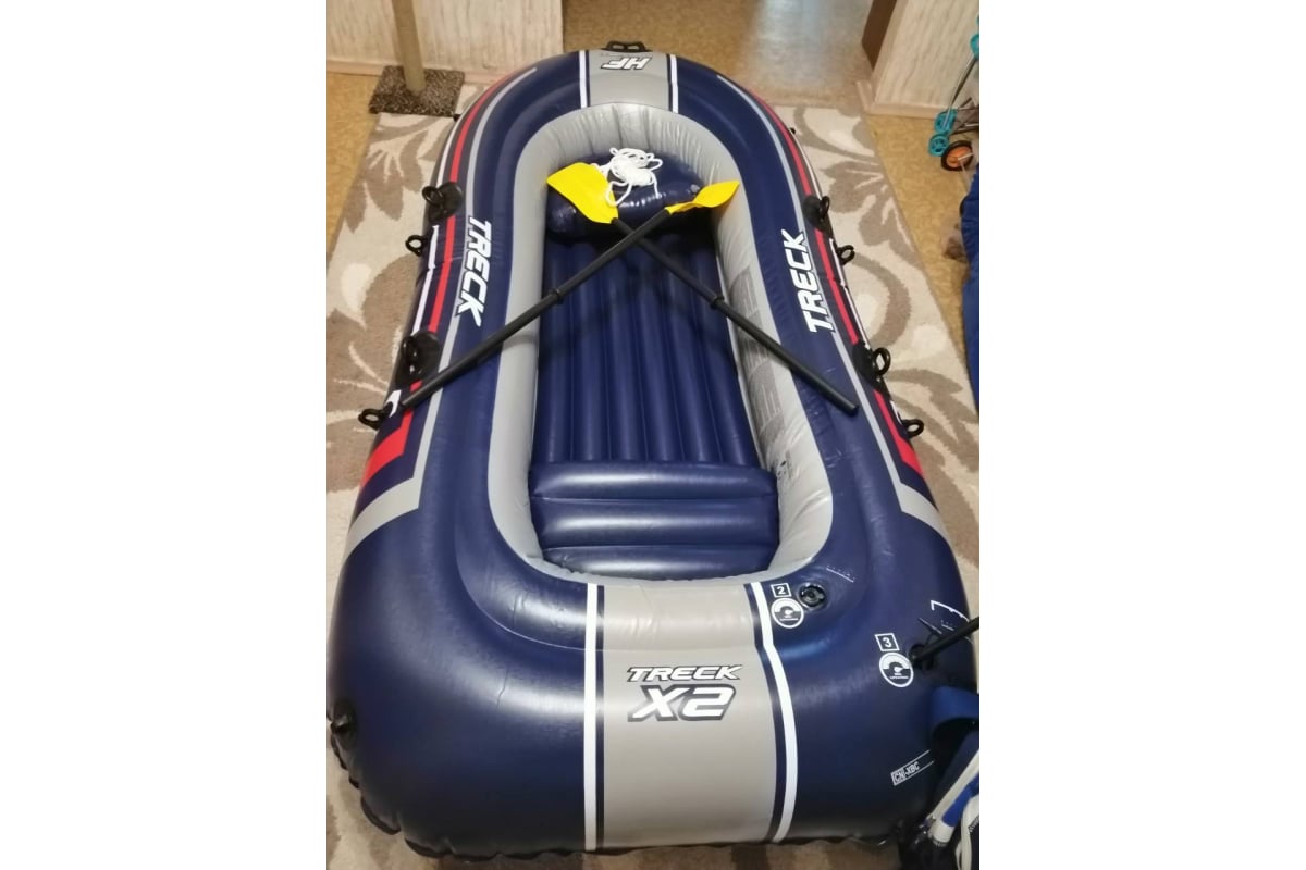 Надувная лодка BestWay Hydro-Force Raft Set 255x127 см с вёслами и насосом  61068 BW 006359 - выгодная цена, отзывы, характеристики, фото - купить в  Москве и РФ