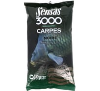 Прикормка Sensas 3000 CARP Noire 1кг 10181