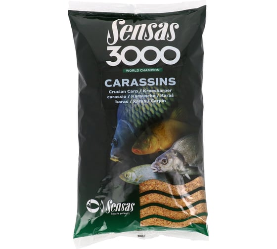 Прикормка Sensas 3000 CARASSIN 1кг 10831 1