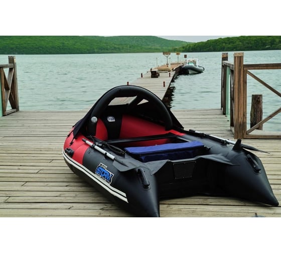 Лодка ПВХ Stormline Adventure Extra 310 красно-чёрная 1040k
