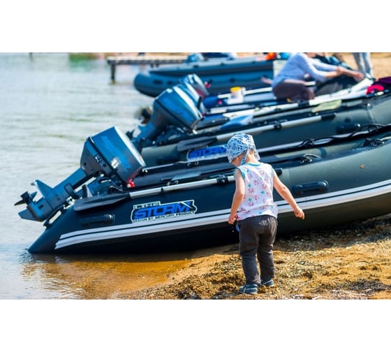 Лодка ПВХ Stormline Adventure Standard 310 зелёно-чёрная 1021z
