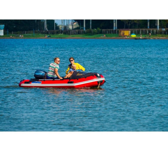 Лодка ПВХ Stormline Heavy Duty AIR PRO 310 красная 1065k