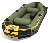 Надувная лодка BestWay Marine pro 65096 с вёслами и насосом  BW 006362