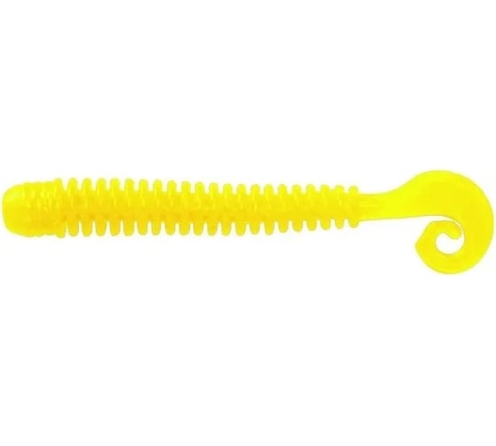 Мягкие приманки LureMax CHEEKY WORM 4''/10 см, Chartreuse, 6 шт LSCW4-06-001 1