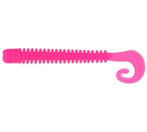 Мягкие приманки LureMax CHEEKY WORM 4''/10 см, Deep Pink, 6 шт LSCW4-06-044 1