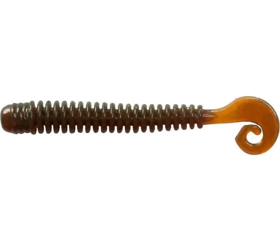 Мягкие приманки LureMax CHEEKY WORM 4''/10см, Motor Oil, 10 шт LSCW4-003