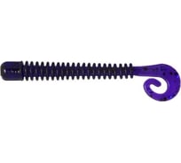 Мягкие приманки LureMax CHEEKY WORM 4''/10 см, Deep Purple, 6 шт LSCW4-06-021