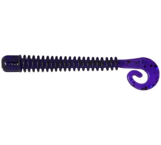 Мягкие приманки LureMax CHEEKY WORM 4''/10 см, Deep Purple, 6 шт LSCW4-06-021