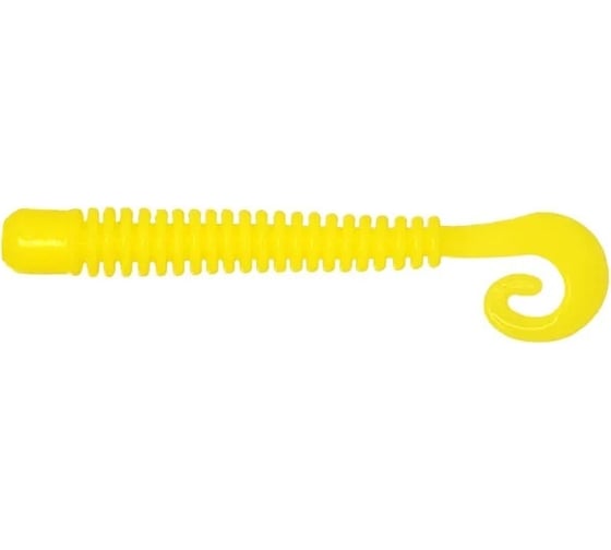 Мягкие приманки LureMax CHEEKY WORM 2.5''/6 см, Corn Yellow, 10 шт LSCW25-10-052