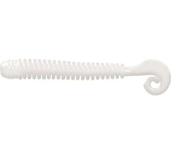 Мягкие приманки LureMax CHEEKY WORM 2.5''/6см, White UV, 10 шт LSCW25-009 1