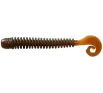 Мягкие приманки LureMax CHEEKY WORM 2.5''/6 см, Motor Oil, 10 шт LSCW25-10-003