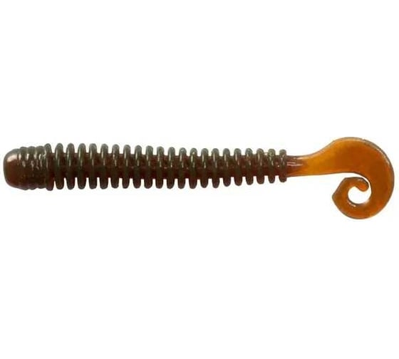 Мягкие приманки LureMax CHEEKY WORM 2.5''/6 см, Motor Oil, 10 шт LSCW25-10-003